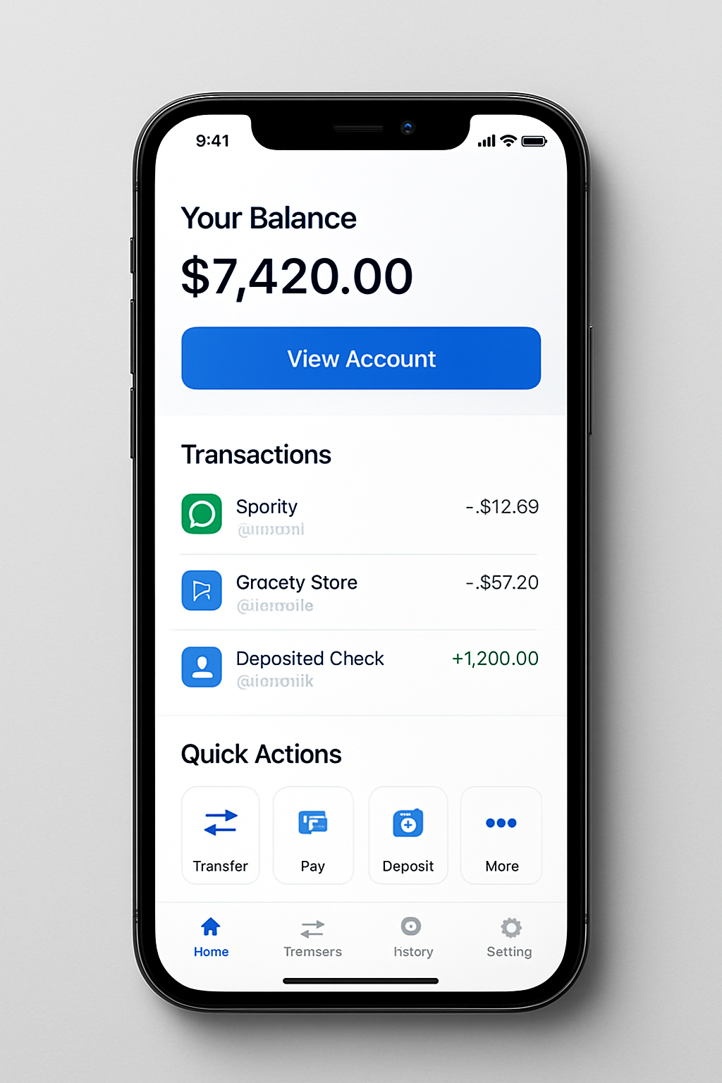 Mobile App Mockup